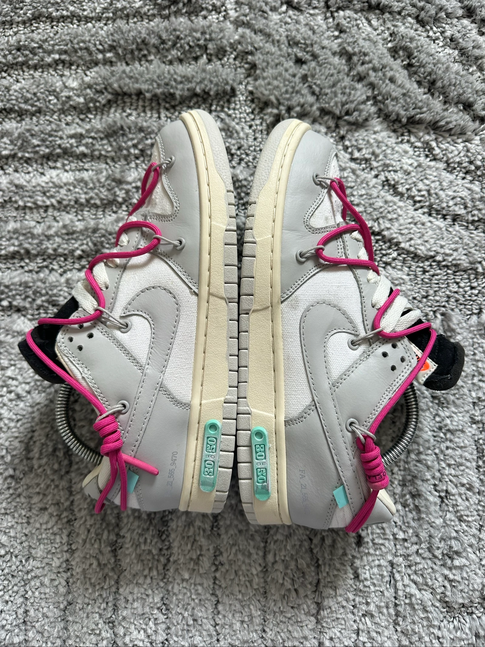 Nike x Off White | Nike Dunk Low x Off White Grey | Size 42 – photo 8